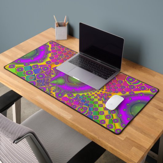 Neon Pop Paper Psychedelic Bureaumat (Kantoor 2)