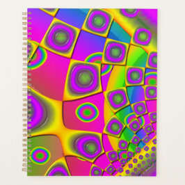 Neon Pop Paper Psychedelic Planner
