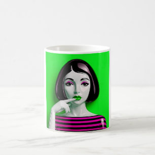 Neon Pop Woman Koffiemok
