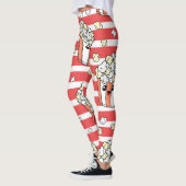 Neon Popcorn Kinder Patroon Leggings (Links)