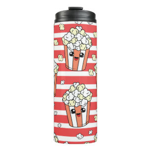Neon Popcorn Kinder Patroon Thermosbeker
