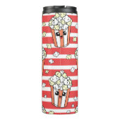Neon Popcorn Kinder Patroon Thermosbeker (Achterkant)