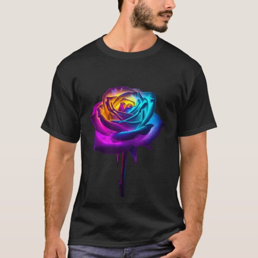 Neon Pride Roos T-shirt (Voorkant)