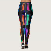 Neon Prism Grid Leggings (Achterkant)