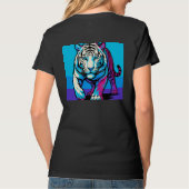 Neon Prowler – White Tiger Graphic Tee T-shirt (Achterkant)