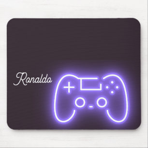 NEON PS4 handvat aangepaste naam Muismat