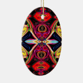 Neon Psychedelic Abstract Ornament 1 (Rechts)