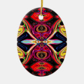 Neon Psychedelic Abstract Ornament 1 (Voorkant)
