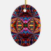 Neon Psychedelic Abstract Ornament 2 (Voorkant)