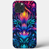 Neon Psychedelic Decopunk Design No. 908 Case-Mate iPhone Case (Achterkant)