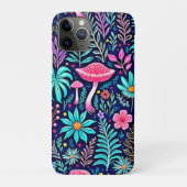 Neon Psychedelic Mushroom Forest Dream Case-Mate iPhone Case (Achterkant)