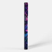 Neon Psychedelische Decopunk Design Nr. 908 iPhone Hoesje (Rechterkant)