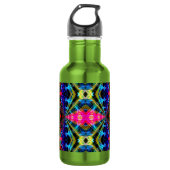 Neon Psychedelische Waterfles 1 (Voorkant)