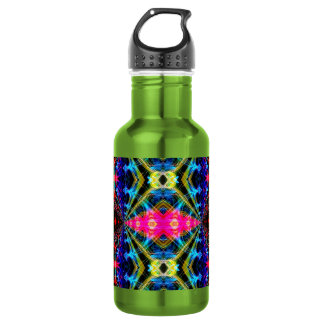 Neon Psychedelische Waterfles 1