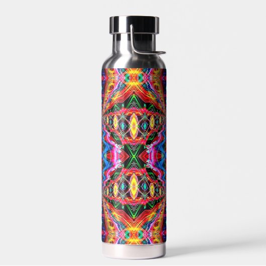 Neon Psychedelische Waterfles 2 (Links)