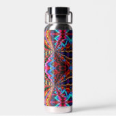 Neon Psychedelische Waterfles 2 (Achterkant)
