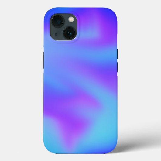 Neon Psychodelisch Blauw Paars Draaien Case-Mate iPhone Case (Achterkant)