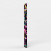 Neon Psychodelische Luxe Lounge Kunst Case-Mate iPhone Case (Achterkant/rechts)