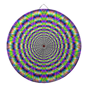 Neon Pulse-dartboard Dartbord