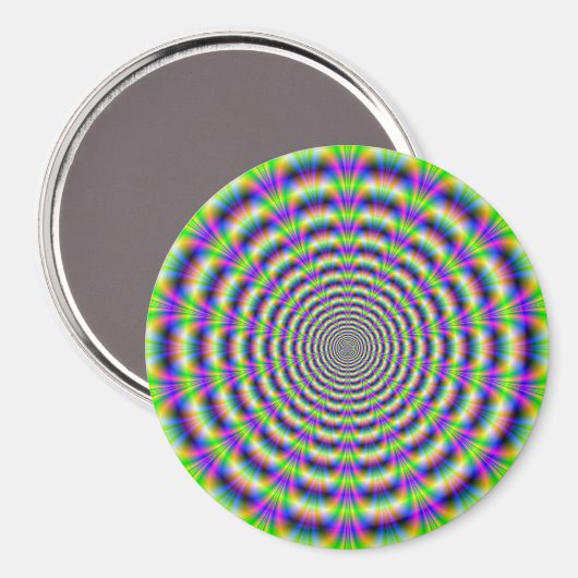 Neon Pulse Magnet (Voorkant / Achterkant)
