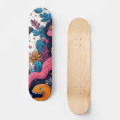 Neon Pulse Skateboards: Verlicht je pad met Persoonlijk Skateboard (Voorkant)
