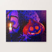 Neon pumpkins legpuzzel (Horizontaal)