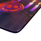 Neon pumpkins snijplank (Hoek)