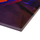 Neon pumpkins snijplank (Hoek)