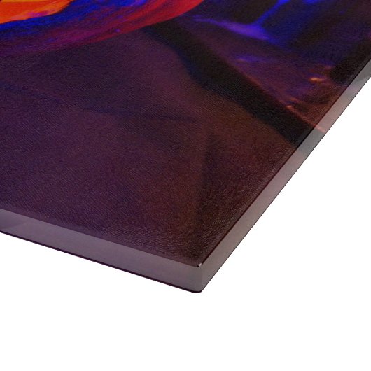 Neon pumpkins snijplank (Hoek)