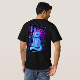 Neon Punk Kat T-shirt