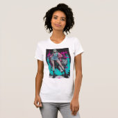Neon Punk Meisje T-shirt (Voorkant volledig)