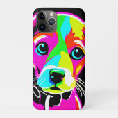 Neon Puppy Pop Art Case-Mate iPhone Case (Achterkant)