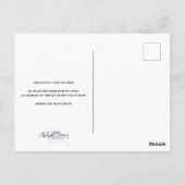 Neon Purim Card Briefkaart (Achterkant)