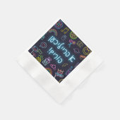 Neon Purim Servet (Hoek)