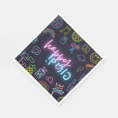 Neon Purim Servet (Hoek)