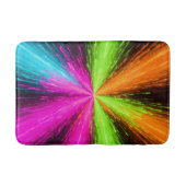 Neon Radial Burst Explosion Badmat (Voorkant)