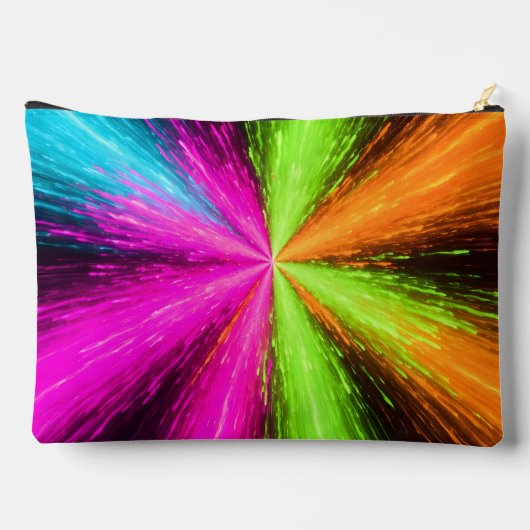 Neon Radial Burst Explosion Etui (Achterkant)