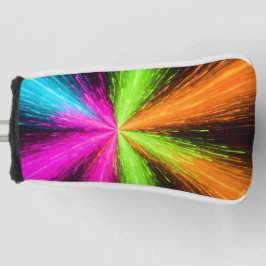 Neon Radial Burst Explosion Golfheadcover