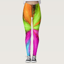 Neon Radial Burst Explosion