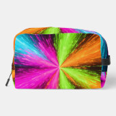 Neon Radial Burst Explosion Toilettasje (Achterkant)