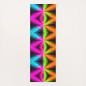 Neon Radial Burst Explosion Yogamat (Achterkant)