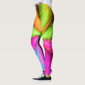 Neon Radiale Uitbarsting Explosie Leggings (Links)