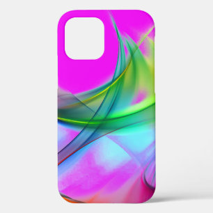 Neon Rainbow Abstract Design Hoesje-Mate iPhone Ca Case-Mate iPhone Case