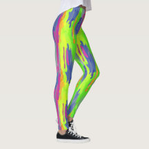 Neon Rainbow Camo Verticaal patroonslijten