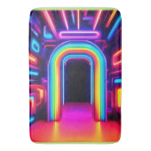 Neon Rainbow Gateway Badmat (Voorkant Verticaal)