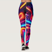 Neon Rainbow Gateway Leggings (Achterkant)