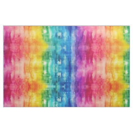 Neon Rainbow Ice Tie Dye Stof