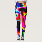 Neon Rainbow Leggings (Voorkant)