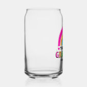 Neon Rainbow Oma dank u Moederdag cadeau Blikvorm Glas (Rechts)