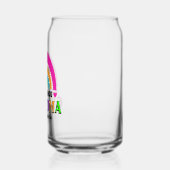 Neon Rainbow Oma dank u Moederdag cadeau Blikvorm Glas (Links)
